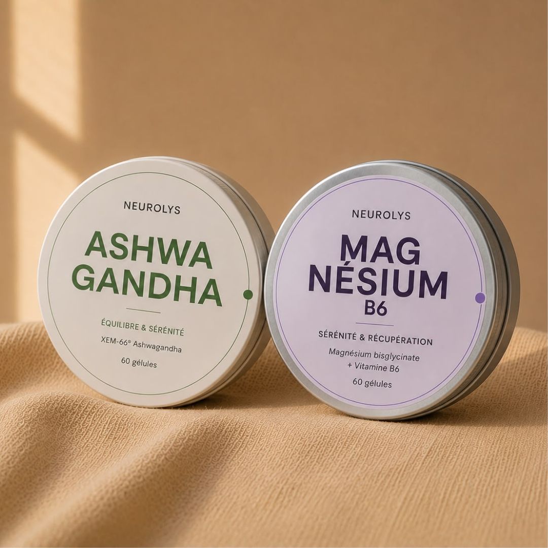 Pack Sérénité — Ashwagandha + Magnésium B6