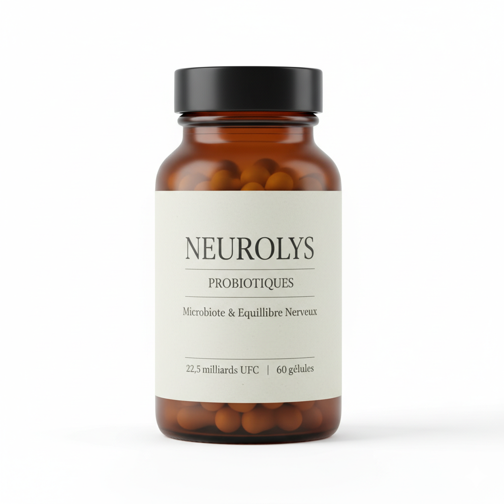 NEUROLYS PROBIOTIQUES GUT-BRAIN - Microbiote & Équilibre Nerveux
