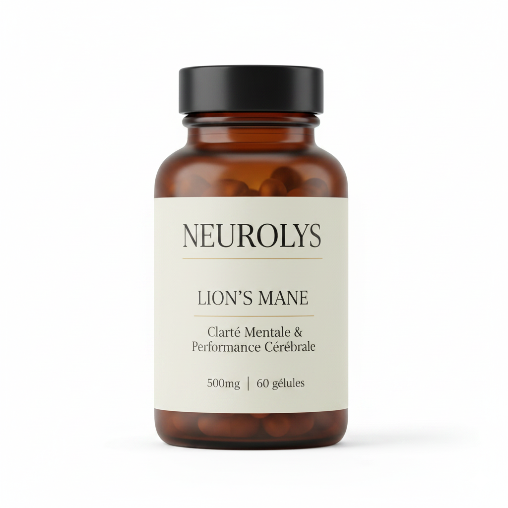 NEUROLYS LION'S MANE - Clarté Mentale & Performance Cérébrale