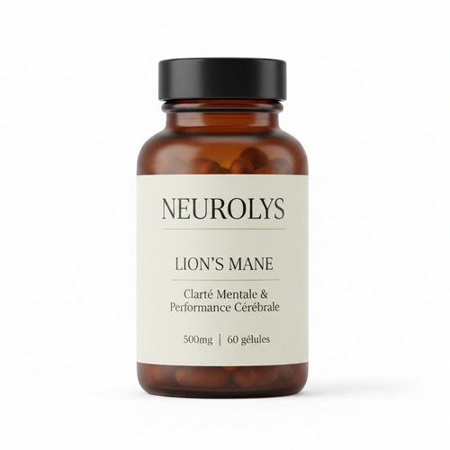 NEUROLYS LION'S MANE - Clarté Mentale & Performance Cérébrale