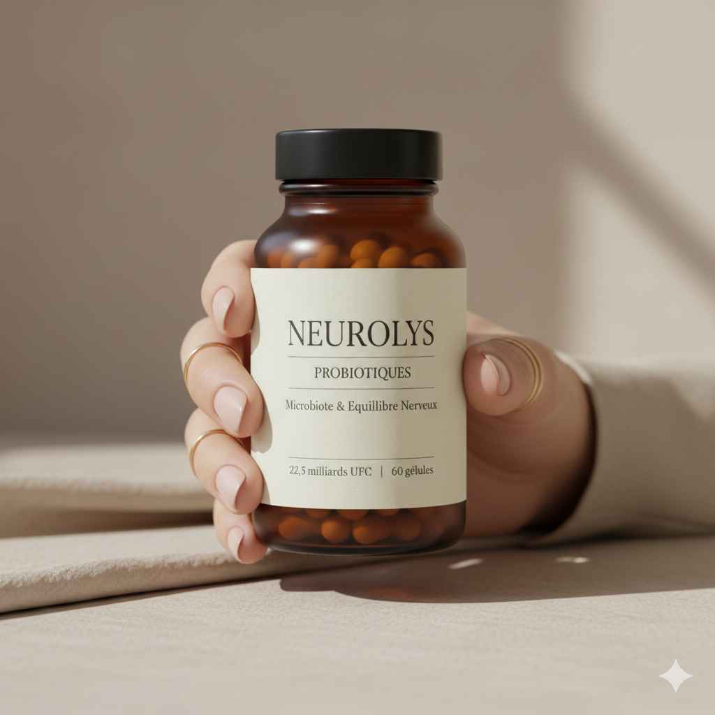 NEUROLYS PROBIOTIQUES GUT-BRAIN - Microbiote & Équilibre Nerveux