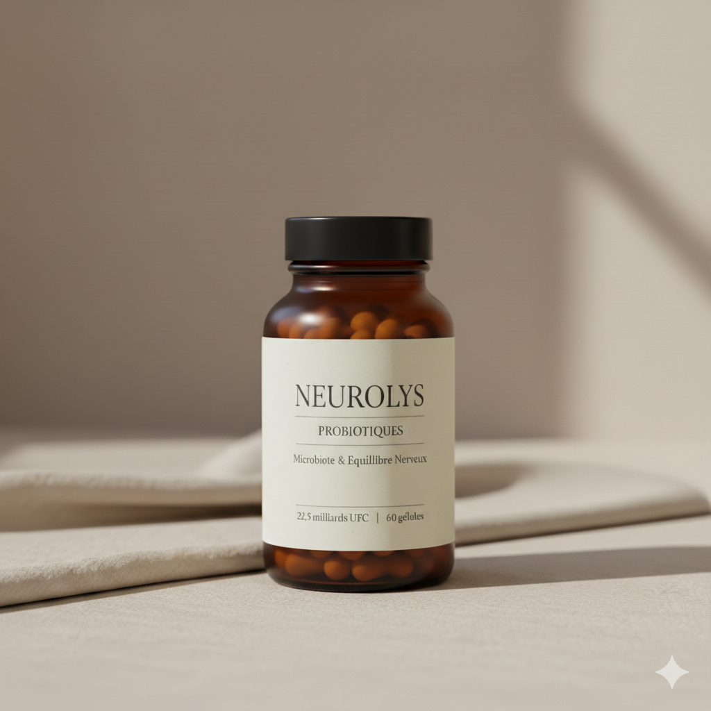 NEUROLYS PROBIOTIQUES GUT-BRAIN - Microbiote & Équilibre Nerveux
